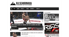 Desktop Screenshot of bjjscandinavia.com