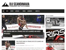 Tablet Screenshot of bjjscandinavia.com